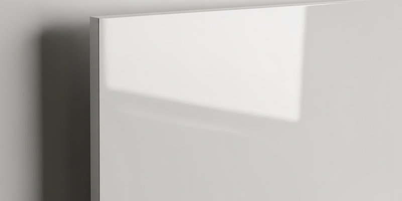 Close-up of acrylic material